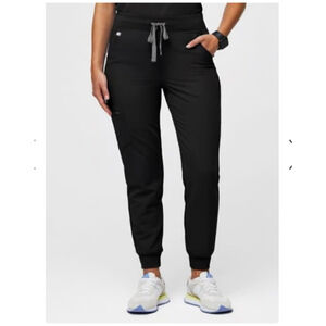 Figs Technical Collection Black Scrub Jogger Pants Size XL EUC